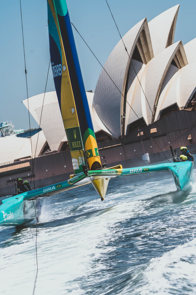 Mubadala Brazil SailGP Team encara etapa desafiadora em Sydney e segue em evolução